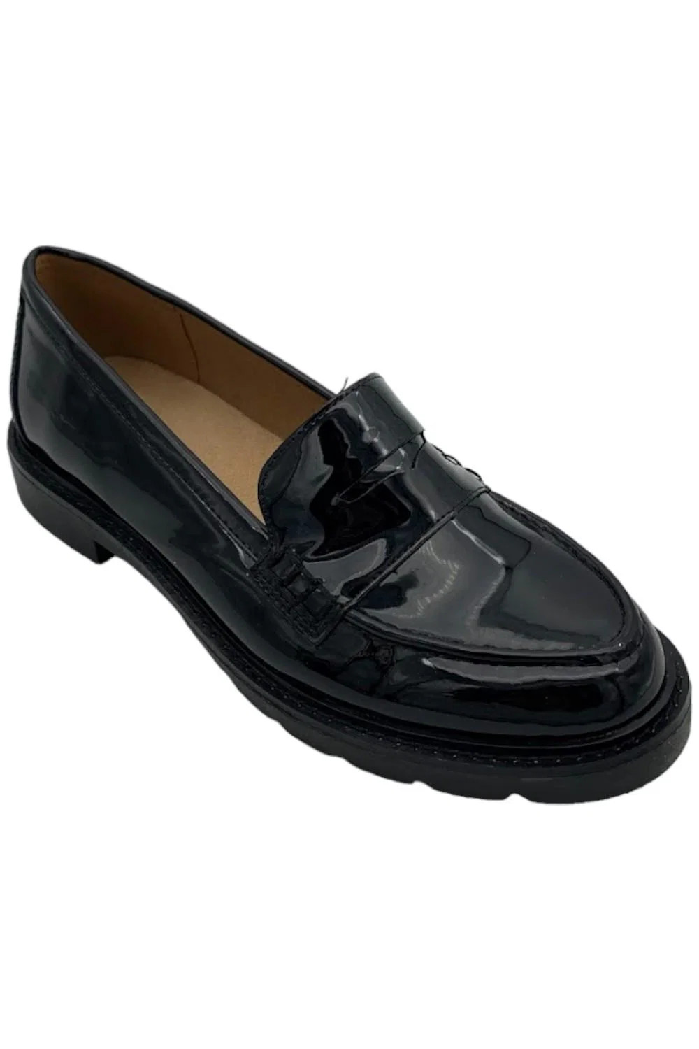 Rockport Womens Kacey Penny Loafer Flat Black 9790₽