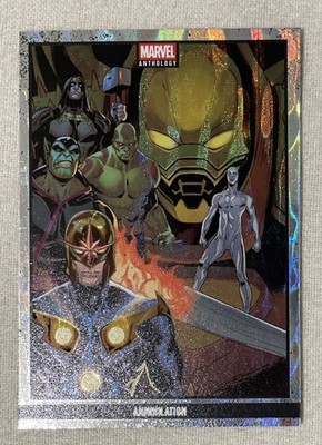 2025 Marvel Anthology Annihilation 81/100   SSP /100 Ultra Selten Insert Marvel