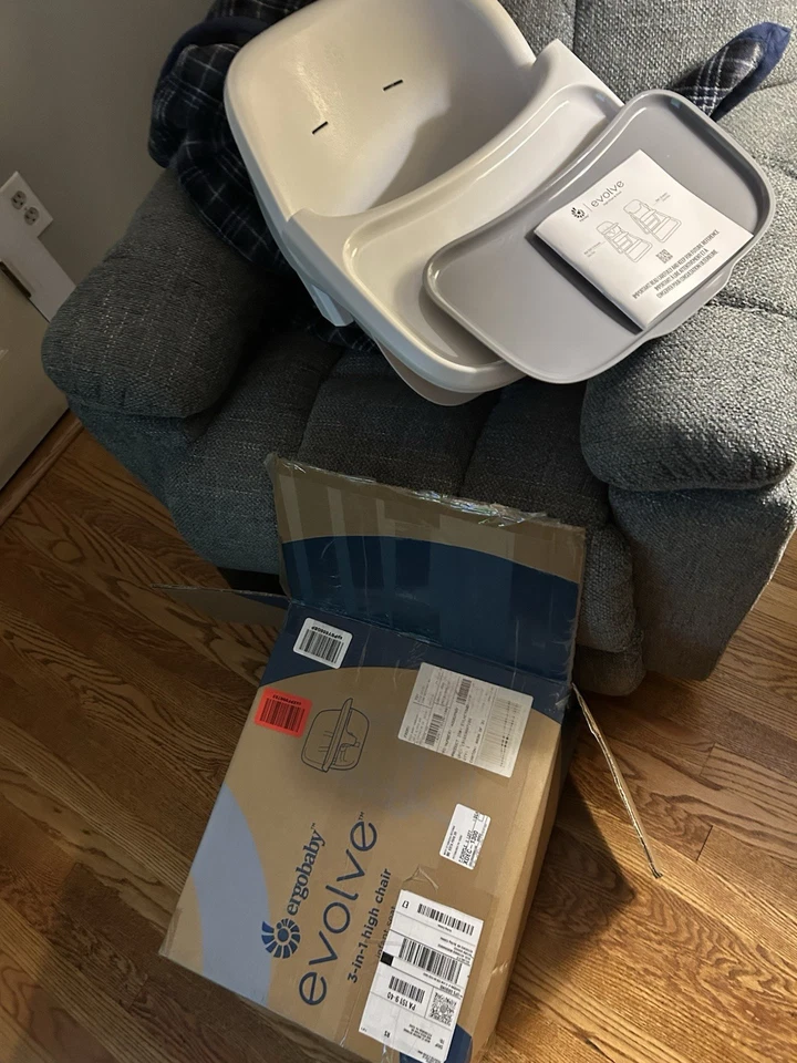 Silla alta Ergobaby Evolve SOLO ASIENTO Y BANDEJAS DE REPUESTO Foto 2 de 2