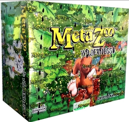 Factory Sealed MetaZoo TCG Wilderness 1st Edition Booster Box