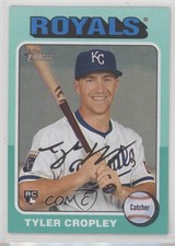 2024 Topps Heritage High Number Aqua Border Tyler Cropley #630 1i1l