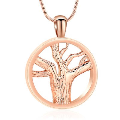 Circle of Life Eternity Cremation Jewelry Urn Necklace for Ashes for Women Men