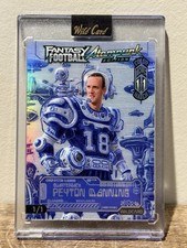 Wild Card Atompunk Peyton Manning Colts Color Match TRUE  1/1 2026