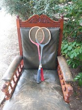 Hanimex Squash Racket Vintage  Blue Wing Red Wing