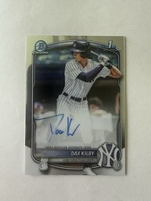 2025 Bowman Draft Chrome Dax Kilby 1st Bowman Auto Yankees #CPA-DK 🔥