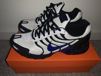Nike Air Max Torch 4 White Hyper Blue Black CW7026-100 Men's Sneaker