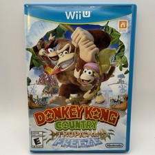 Donkey Kong Country Tropical Freeze Complete (Nintendo Wii U) Game CIB - Tested