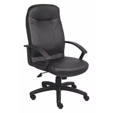 Executive Chair, Heavy Duty, Leather Seat, 452R32
