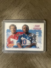 John Elway Barry Sanders Chase Program 1995 Score