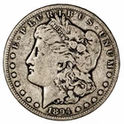 1894S Morgan Silver Dollar $1 Raw