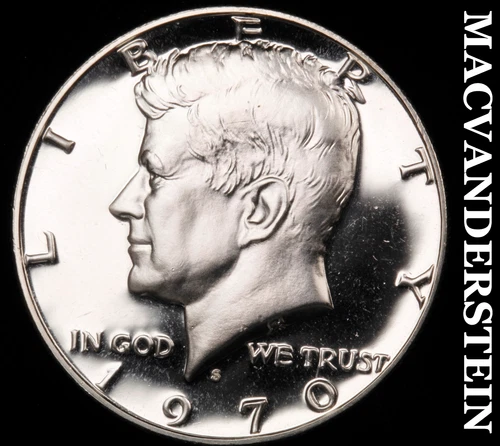 1970-S Silver Kennedy Half Dollar - Choice Gem Proof  Lustrous  #i5252
