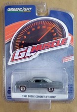 FROM THE VAULT - GREENLIGHT RAW CHASE 1:64 1967 DODGE CORONET R/T HEMI GL13300-A