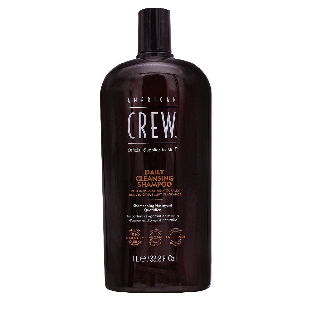 American Crew Daily Cleansing Shampoo By For Men - 33.8 Oz Shampoo - Image 2
