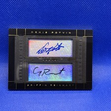 2015-16 Panini Anthology - Dual Autographs Denis Potvin, Griffin Reinhart #A2-5
