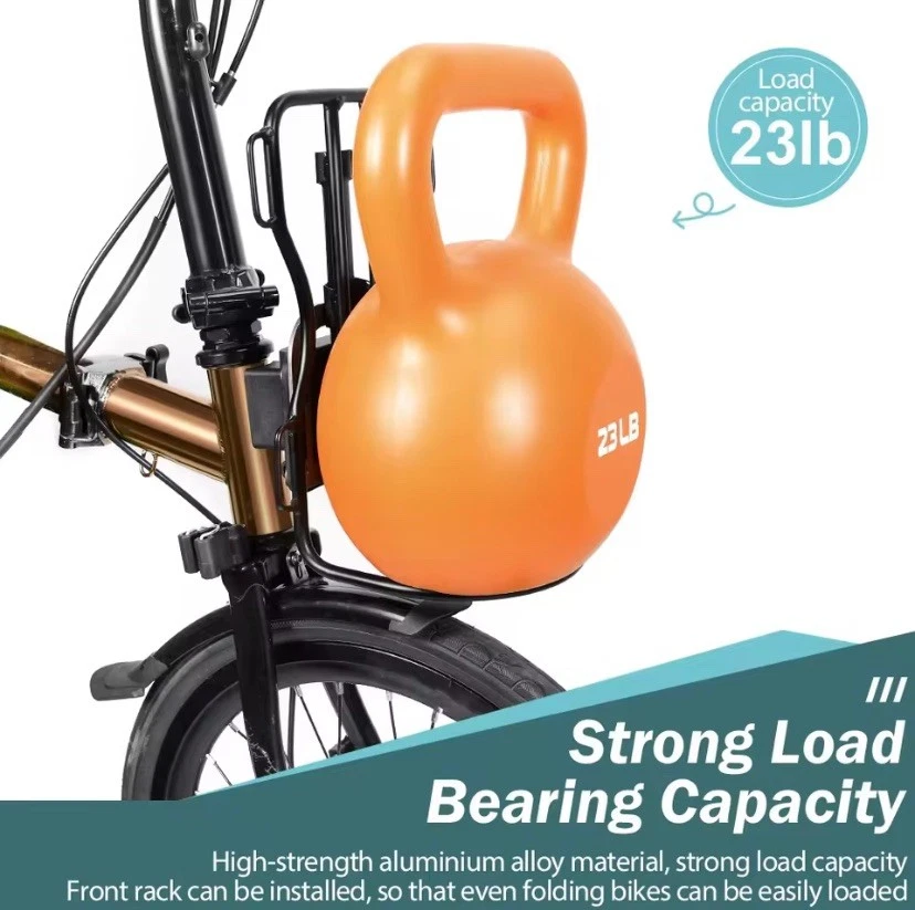 Cycling Equipment Front Stand Bicycles Front Rack, Luggage Travel Carriers Rack - Bild 3 von 4