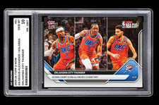 2025-26 Shai Gilgeous-Alexander Topps NOW #81 OKC Thunder 1/1807 Graded 10