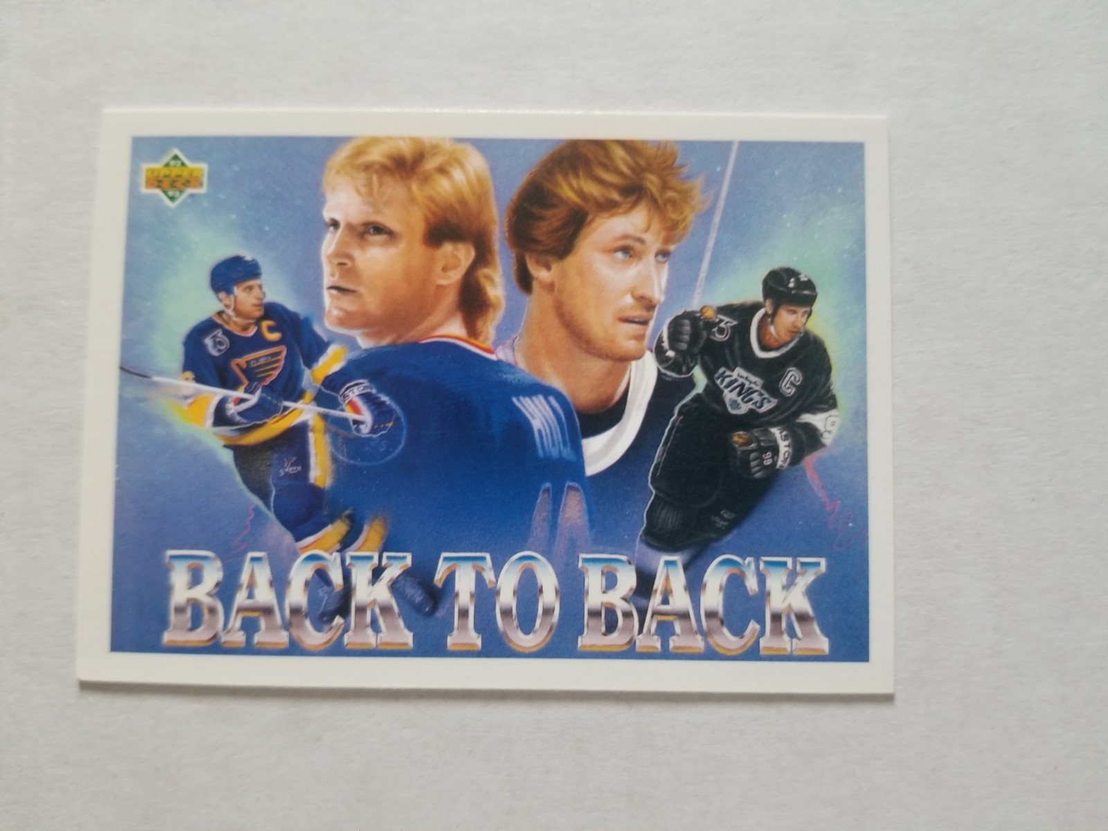Wayne Gretzky & Brett Hull 1992-93 Upper Deck Hockey #423