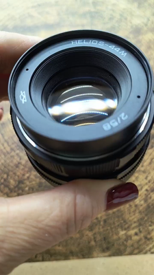 Helios 44M Lens Petzval Modification Dreamy Swirly Bokeh Angel