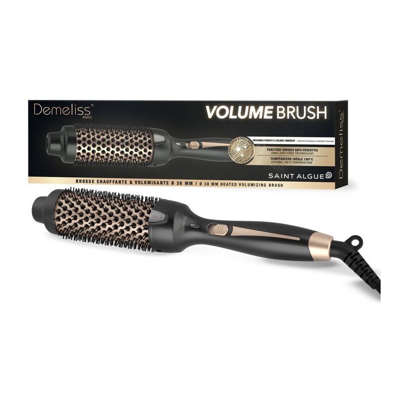 Brosse soufflante volume Saint Algue Demeliss Volume Brush 52W brosse coiffante chaude
