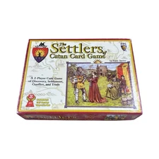 The Settlers of Catan Card Game Mayfair Games 2000 2-Player – 100% Complete #485
