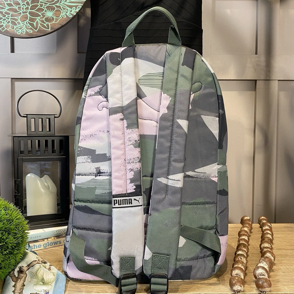 Mochila Puma púrpura/negro/gris camuflaje 18,5 pulgadas Foto 4 de 4