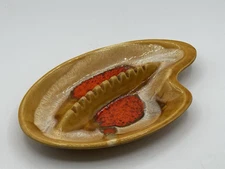 Vintage MCM Marcia of California Ceramic Glazed Ashtray 70G