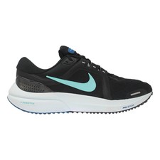 Women's Nike Air Zoom Vomero 16, Black/Aurora Green-Ghost Aqua, 6.5 B Medium US