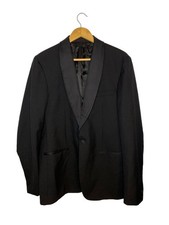MR P. Men's Tuxedo Jacket - Size 42. Black