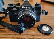  Exc 8 Mamiya NC1000s  Auto Mamiya-Sekor CS 50mm f1.7 SLR Camera - Untested