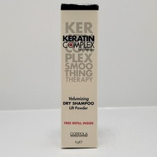 Keratin Complex Volumizing Dry Shampoo Lift Powder 6g with Free Refill  Sealed