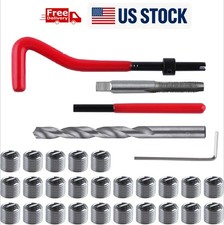 M8 x 1.25 Thread Repair Tool Stainless Helicoil Wire Insert Kit 30PCS