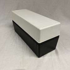 8-track Hard Plastic Storage Box, Holds 12. Excellent Condition.