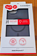 Tech21 Evo Check 16ft Multi-Drop Protective Phone Case for iphone  2022 6.7