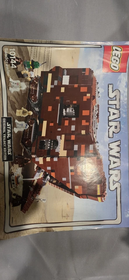 Retired LEGO Star Wars Jawa Sandcrawler (10144) With BOX and Manuals All Figures - Image 2 of 4