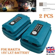 Image of 2Pcs USB+Type C Power Source Charger Adapter For Makita 18V LXT Li-Ion Battery