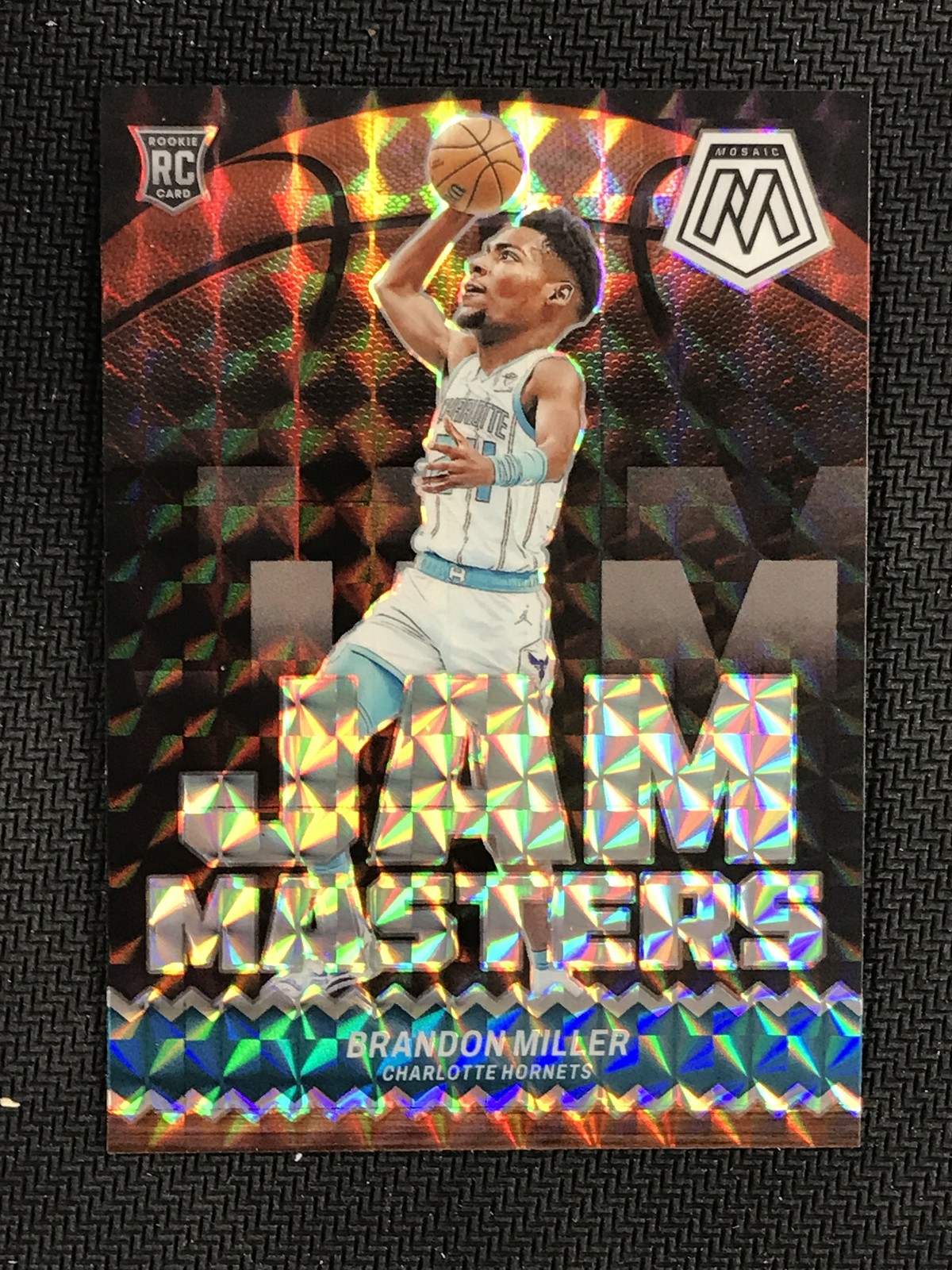 2023-24 Panini Mosaic #1 Brandon Miller Jam Masters Mosaic Charlotte Hornets