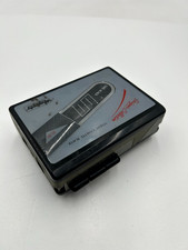 Vintage Rhapsody Personal Stereo Cassette Player Black Portable NEED BATTERY