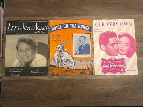 Vintage Sheet Music Lot of 54 - Picture 16 of 19