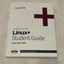 CompTIA Linux Student Guide XK0-005 by Damon Garn Paperback Like New