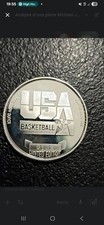 pièce argent 1 once Micheal Jordan
