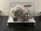 Bob Griese Miami Dolphins Autographed Riddell Mini Helmet SuperBowl VII VIII HOF
