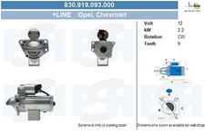 New Starter for CHEVROLET OPEL VAUXHALL:CRUZE,CAPTIVA,ORLANDO,ANTARA A 4802243