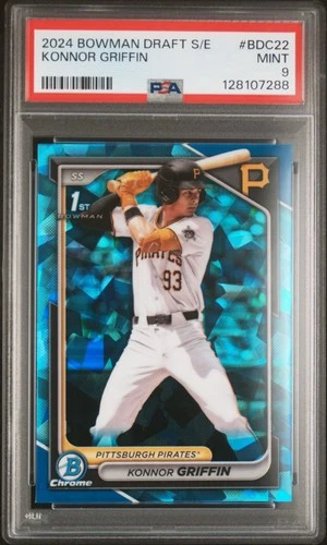 2024 Bowman Draft Sapphire Konnor Griffin - PSA 9