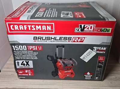 #ad #ad CRAFTSMAN V20 Brushless RP 1500 PSI 1.2 GPMs Cold Water Battery Pressure Washer $269.87
