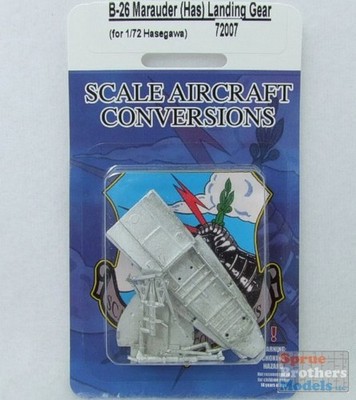 SAC72007 1:72 Scale Aircraft Conversions - B-26 Marauder Landing Gear Set (HAS