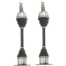 Front CV Joint Axle Shafts Set of 2 for Silverado Tahoe Suburban Yukon Escalade