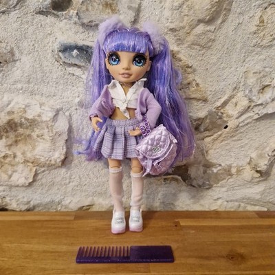 RAINBOW HIGH JR LILA WILLOW ZUBEHÖR KOMPLETT 22 CM SEHR GUTER ZUSTAND