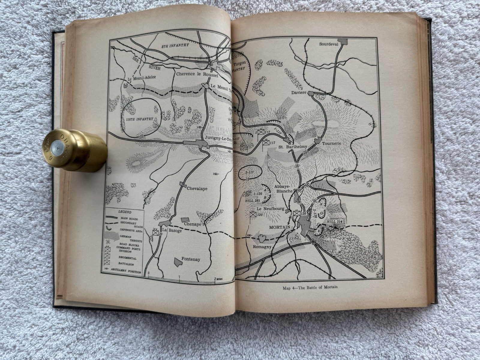 Workhorse of the Western Front 30th Infantry Division, WWII Unit History Book