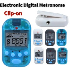 M50 Clip-On Electronic Metronome Pocket Tempo for Piano Guitar Drum Flute etc.