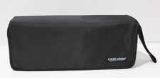 CASE LOGIC 15 Cassette Tape Travel Storage Holder Soft Nylon Black Portable VTG